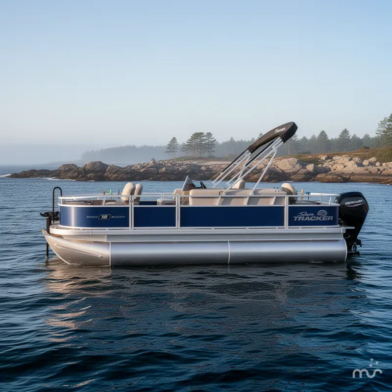 Slide: The Image of Sun Tracker Bass Buggy 18 DLX 2026 - 2