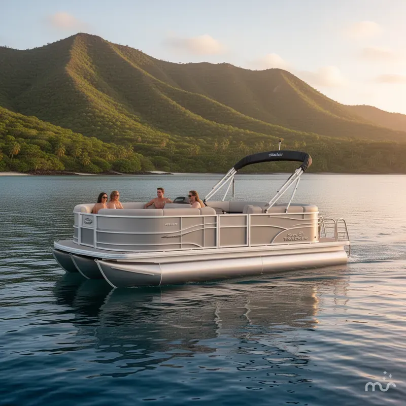 The Image of Sun Tracker Party Barge 20 DLX 2026 - 0