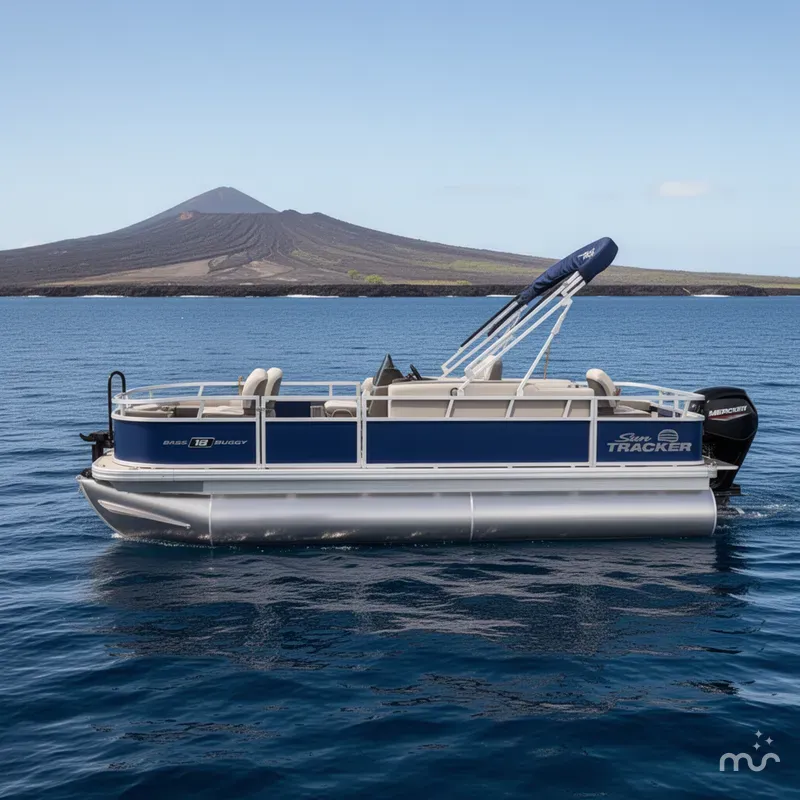 Slide: The Image of Sun Tracker Bass Buggy 18 DLX 2026 - 2