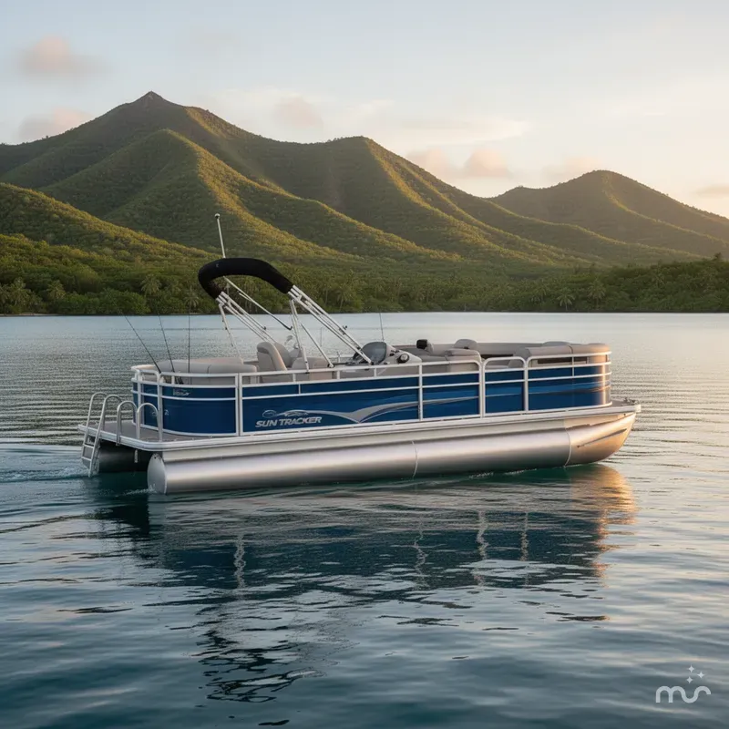 The Image of Sun Tracker Fishin' Barge 20 DLX 2026 - 0