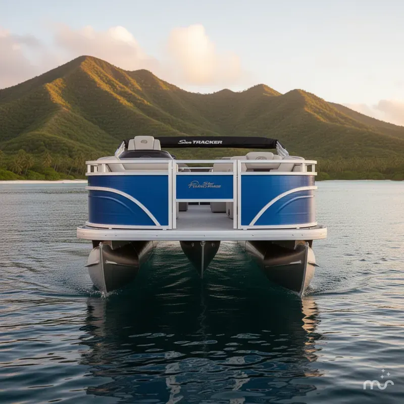 Slide: The Image of Sun Tracker Fishin' Barge 20 DLX 2026 - 1