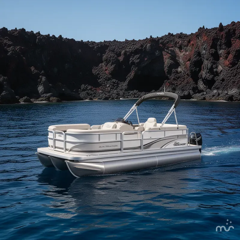 The Image of Sun Tracker Party Barge 16 DLX 2026 - 0