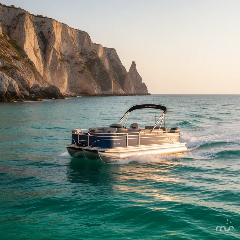 Slide: The Image of Sun Tracker Fishin' Barge 20 DLX 2026 - 4