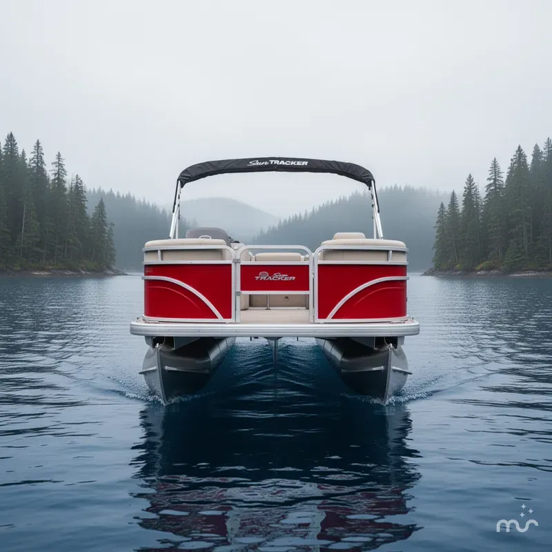 Slide: The Image of Sun Tracker Fishin' Barge 22 DLX 2026 - 1