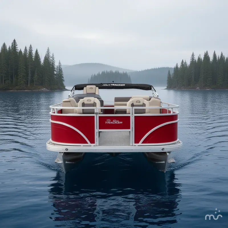 Slide: The Image of Sun Tracker Fishin' Barge 22 DLX 2026 - 3