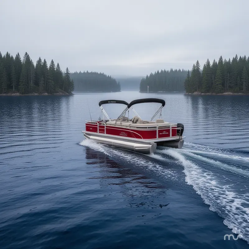 Slide: The Image of Sun Tracker Fishin' Barge 22 DLX 2026 - 4