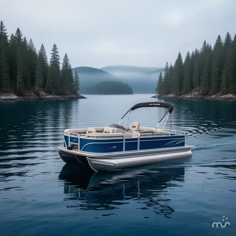 Slide: The Image of Sun Tracker Fishin' Barge 20 DLX 2026 - 4