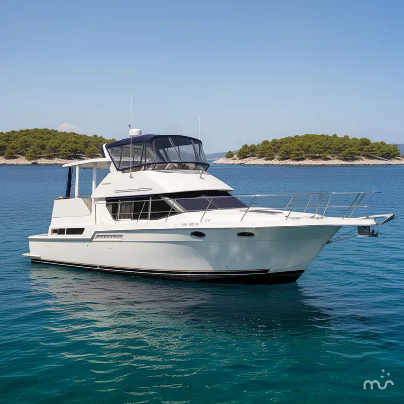 The Image of Carver Yachts 400 Cockpit Motor Yacht 1997 - 0