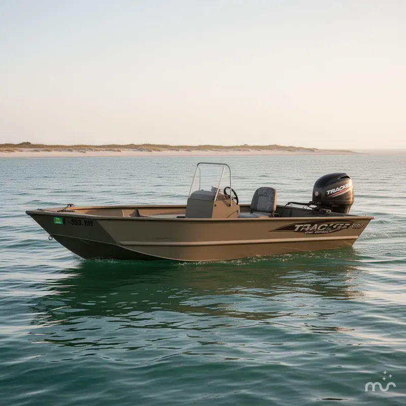 Slide: The Image of Tracker Grizzly 1754 Side Console 2011 - 1