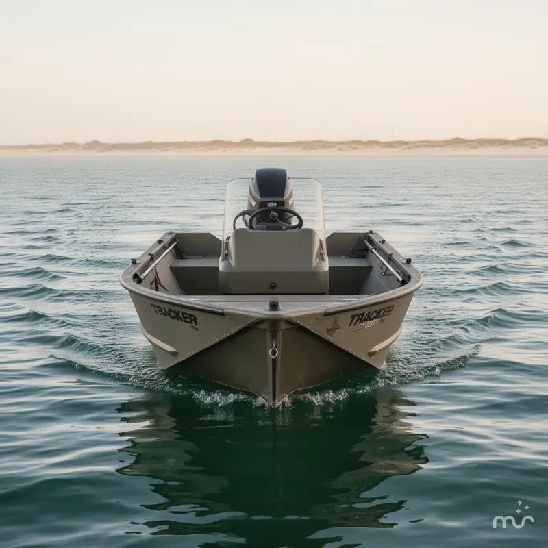 Slide: The Image of Tracker Grizzly 1754 Side Console 2011 - 3