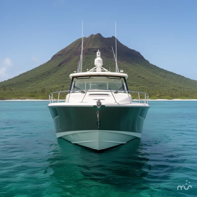 Slide: The Image of Boston Whaler 405 Conquest 2027 - 1