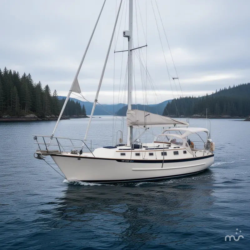 Slide: The Image of Pacific Seacraft 40 1998 - 2