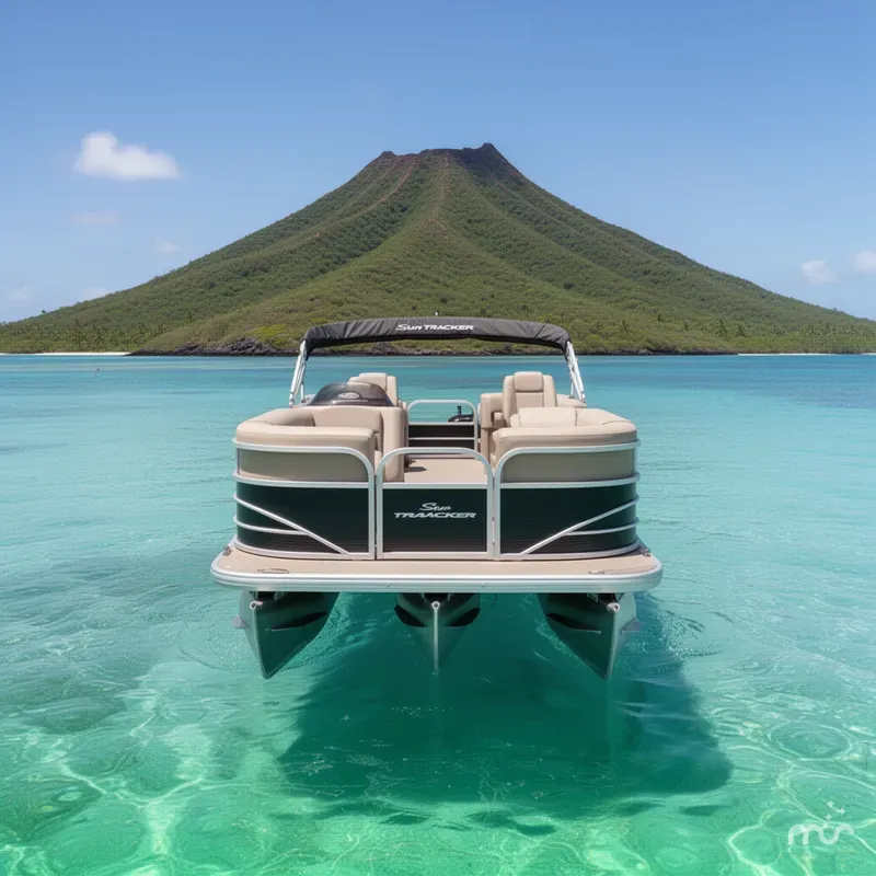 Slide: The Image of Sun Tracker Party Barge 24 DLX 2019 - 3