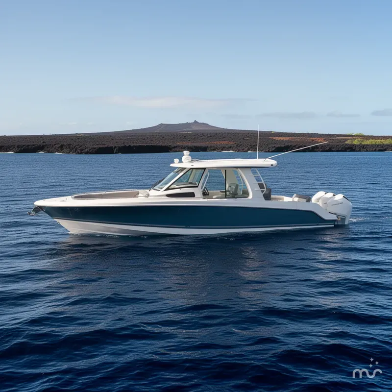 Slide: The Image of Boston Whaler 350 Realm 2025 - 2