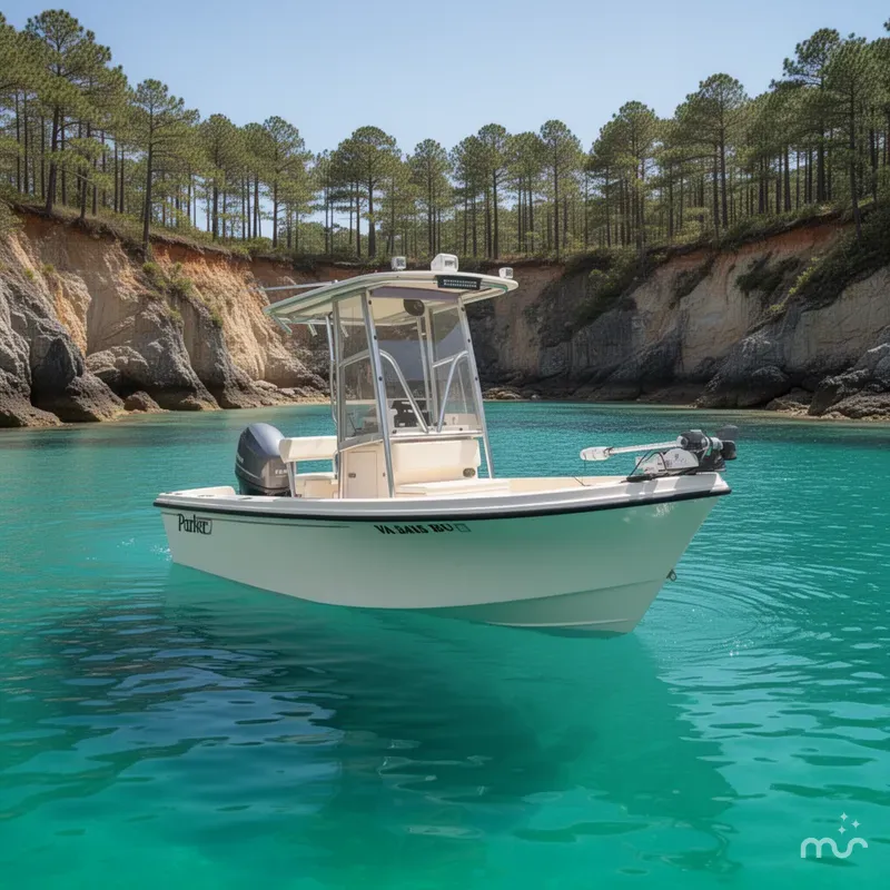 Slide: The Image of Parker Marine 1801 Center Console 2012 - 2