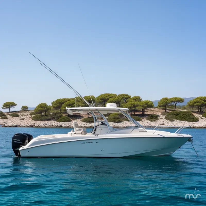 Slide: The Image of Boston Whaler 320 Outrage Cuddy Cabin 2006 - 2