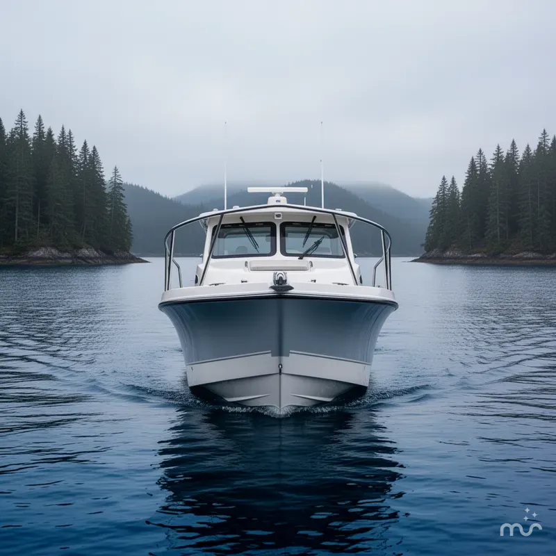Slide: The Image of Parker Marine 227 Explorer WITH AC AND SEAKEEPER RIDE 2026 - 1