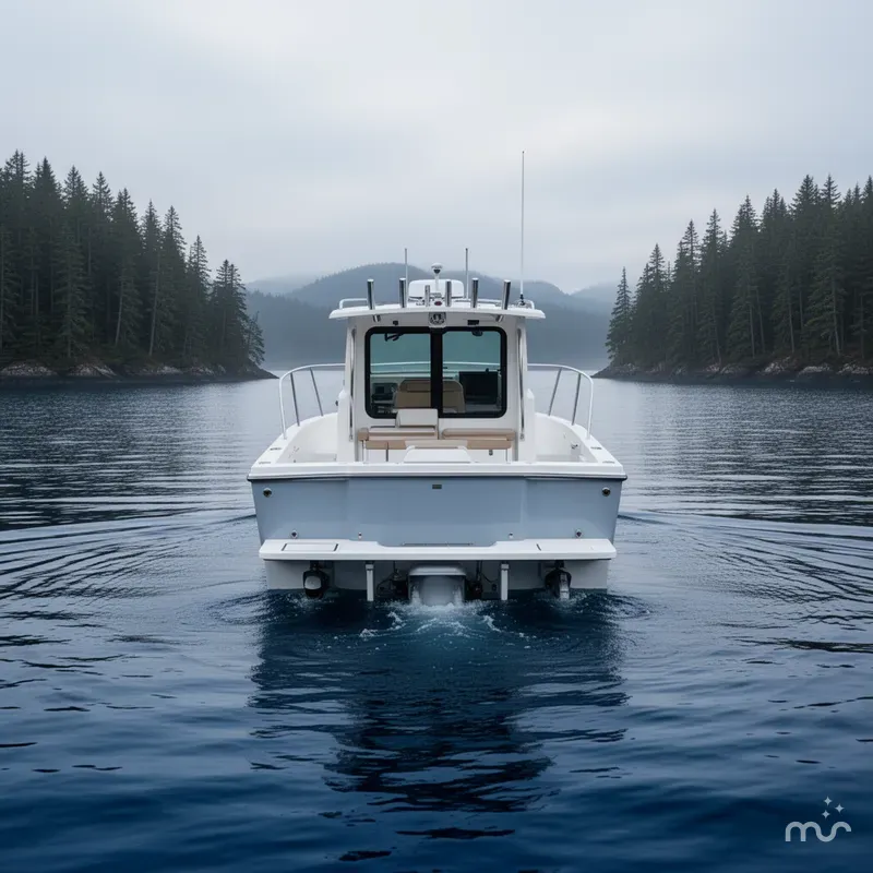 Slide: The Image of Parker Marine 227 Explorer WITH AC AND SEAKEEPER RIDE 2026 - 3
