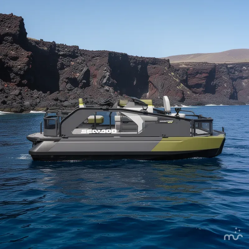 Slide: The Image of Sea-Doo Switch Fish™ Compact - 170 Hp Painted 2026 - 2