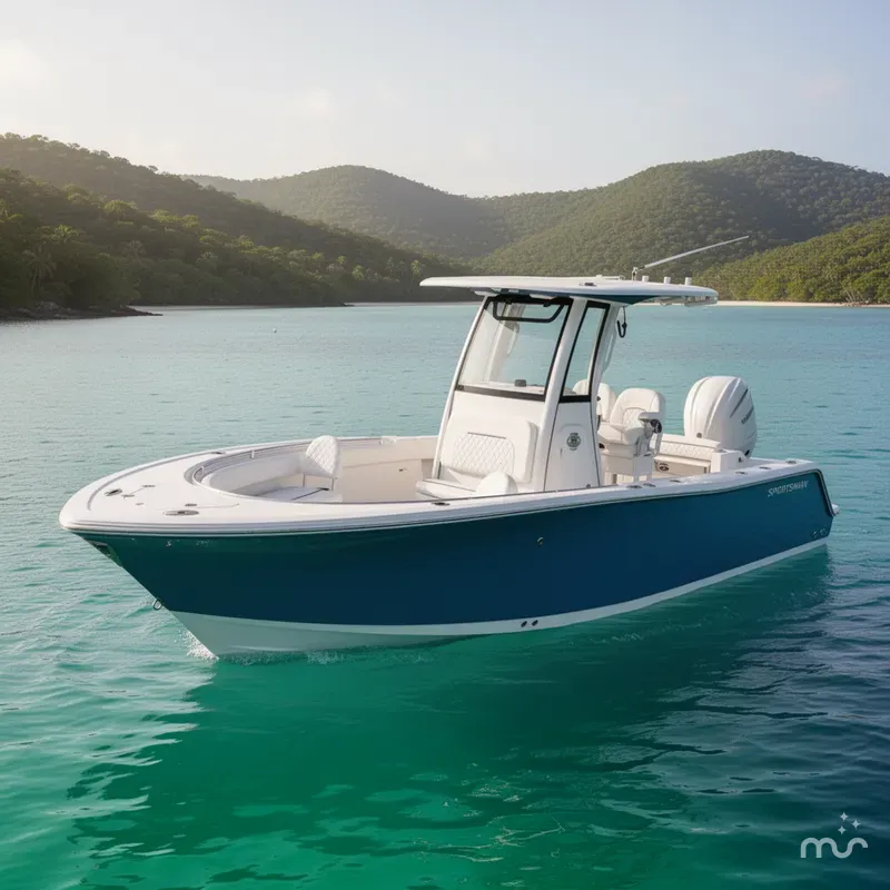 Slide: The Image of Sportsman Open 232 Center Console 2026 - 2