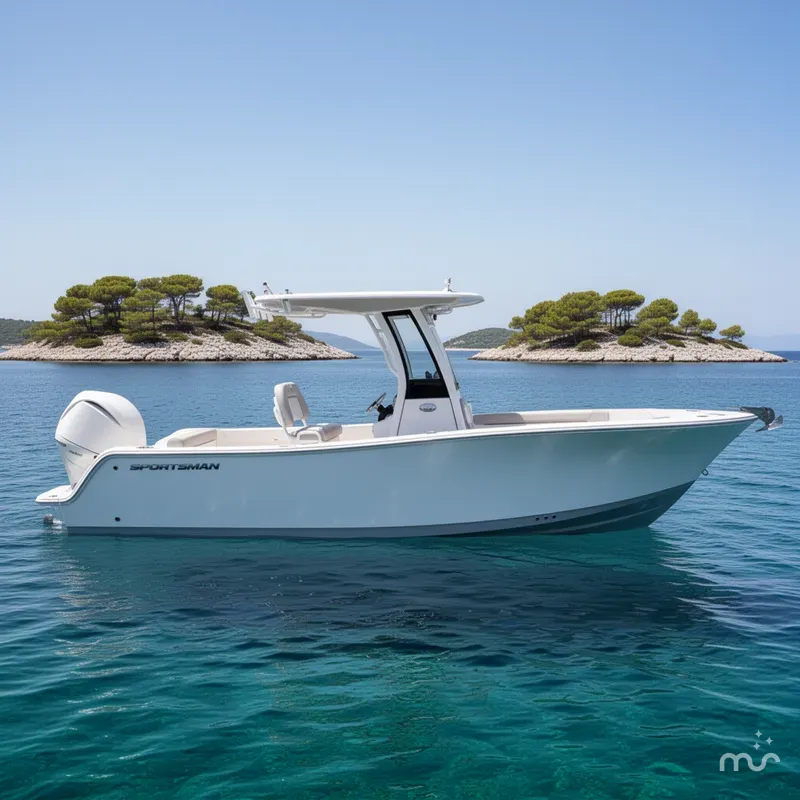 Slide: The Image of Sportsman Open 232 Center Console 2026 - 2