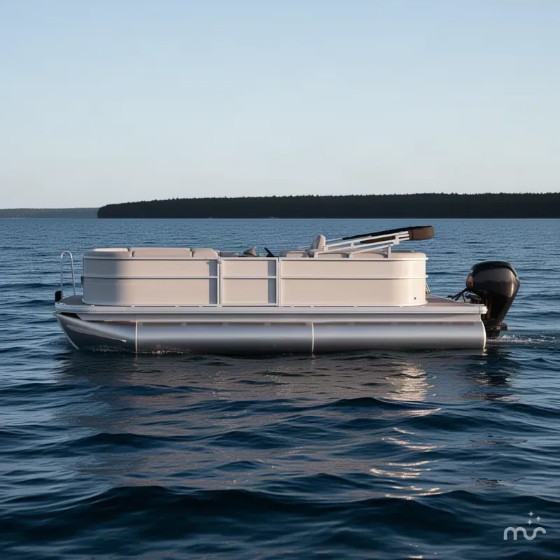 Slide: The Image of Sun Tracker Party Barge 20 DLX 2026 - 1