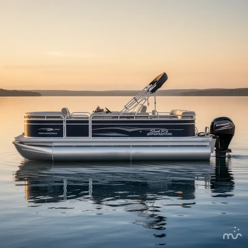Slide: The Image of Sun Tracker SportFish 20 DLX 2026 - 2