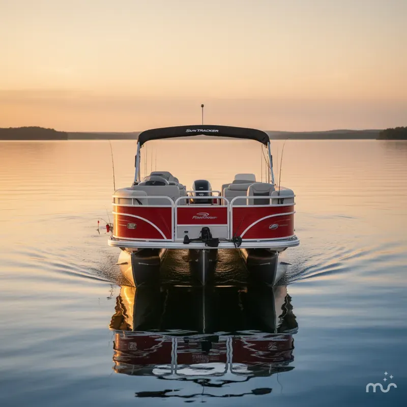 Slide: The Image of Sun Tracker Fishin' Barge 22 XP3 2026 - 2