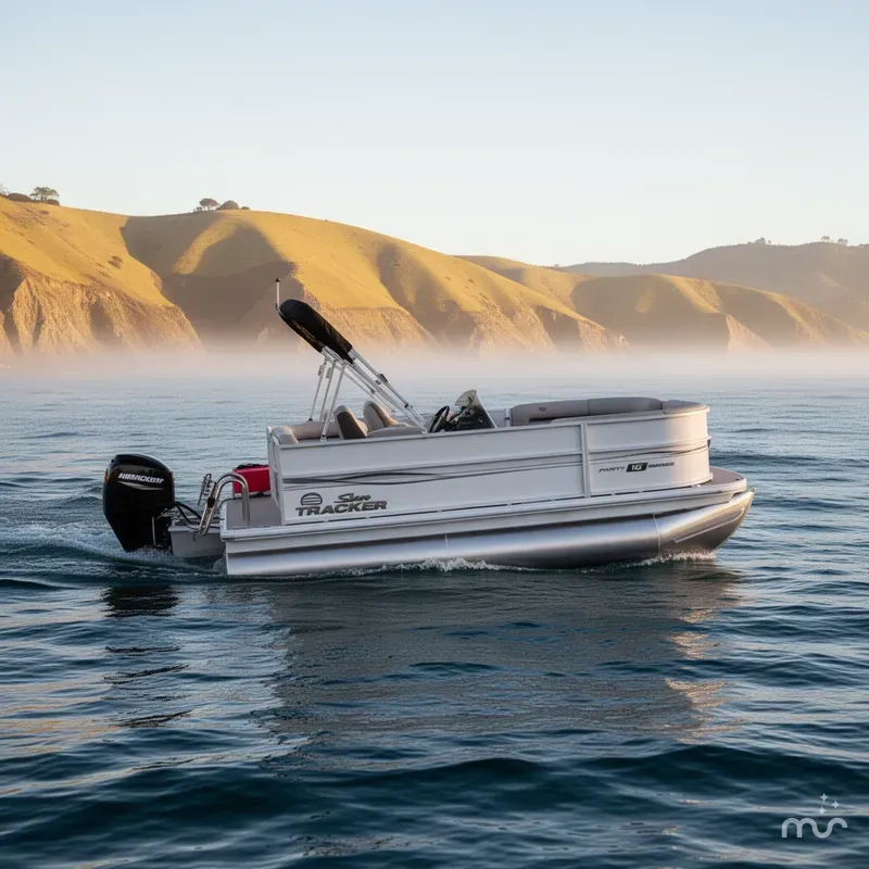 The Image of Sun Tracker Party Barge 16 DLX 2026 - 0