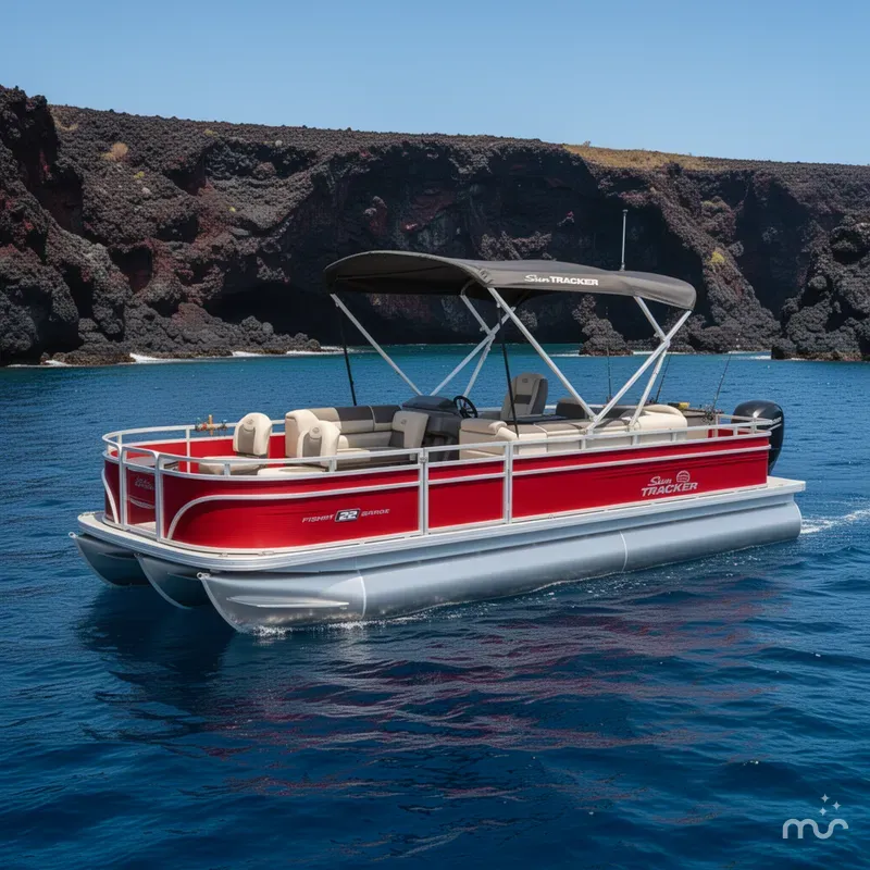 The Image of Sun Tracker Fishin' Barge 22 DLX 2026 - 0
