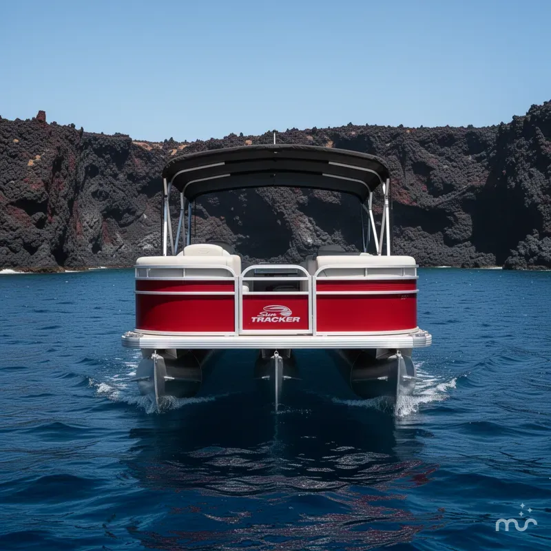 Slide: The Image of Sun Tracker Fishin' Barge 22 DLX 2026 - 1