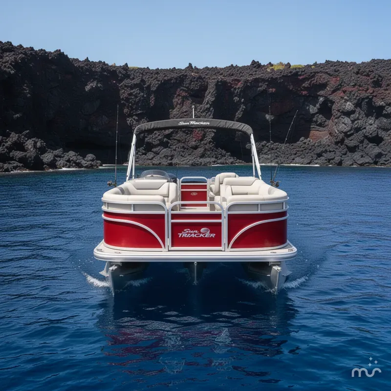 Slide: The Image of Sun Tracker Fishin' Barge 22 DLX 2026 - 3