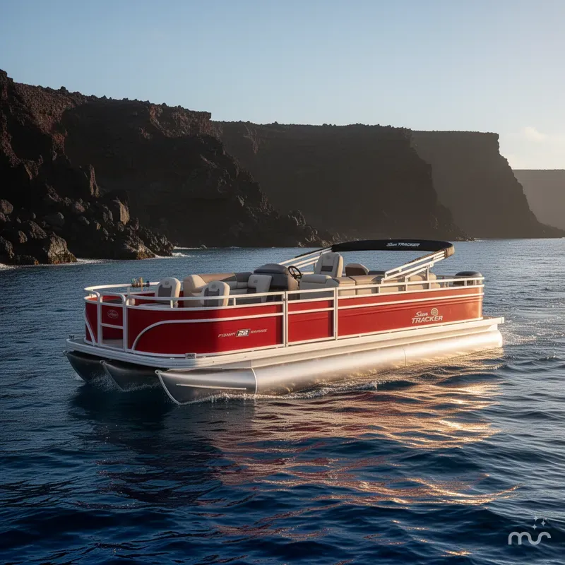 Slide: The Image of Sun Tracker Fishin' Barge 22 DLX 2026 - 4