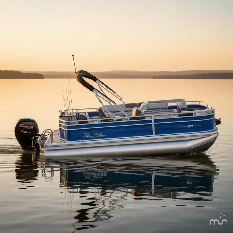 The Image of Sun Tracker Fishin' Barge 20 DLX 2026 - 0