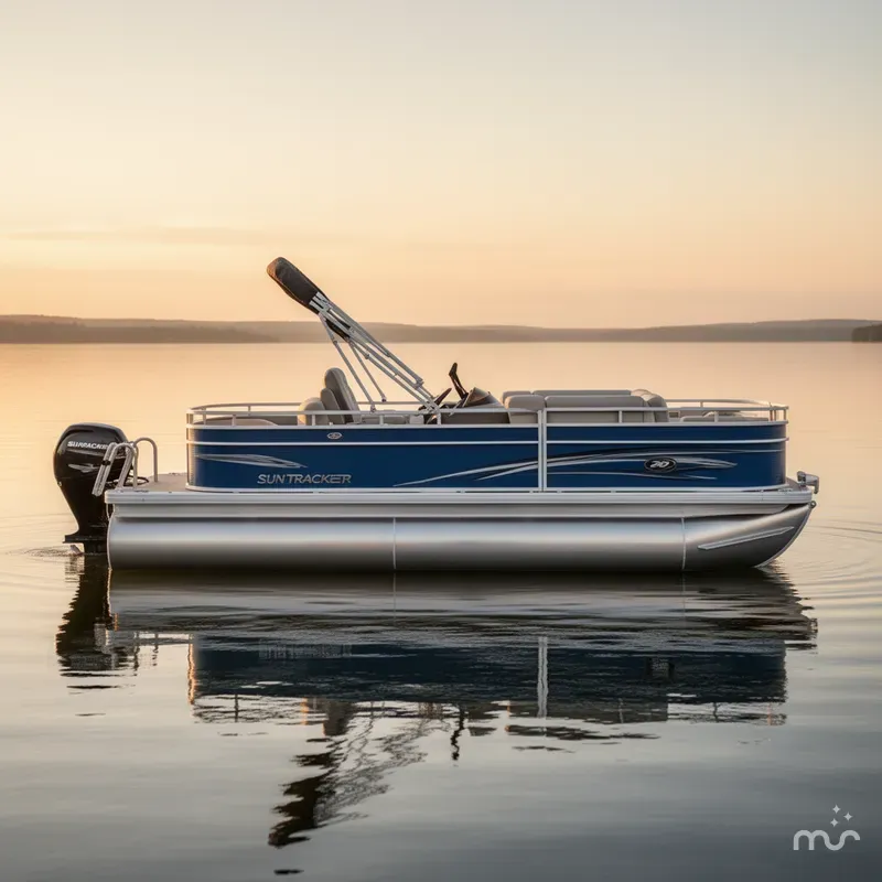 Slide: The Image of Sun Tracker Fishin' Barge 20 DLX 2026 - 2
