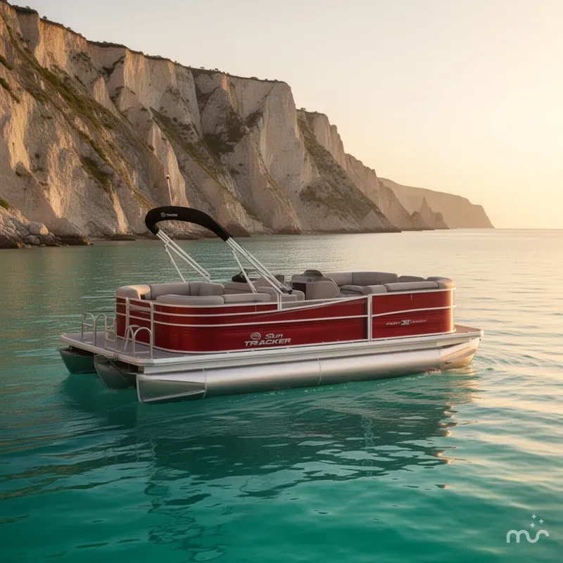The Image of Sun Tracker Party Barge 22 DLX 2026 - 0
