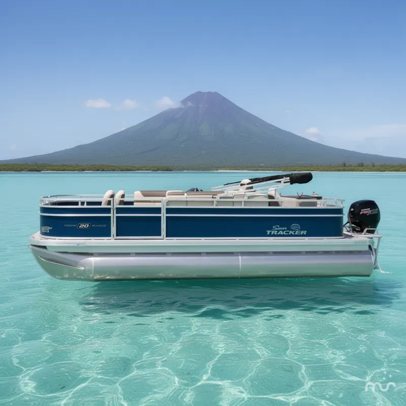 Slide: The Image of Sun Tracker Fishin' Barge 20 DLX 2026 - 2