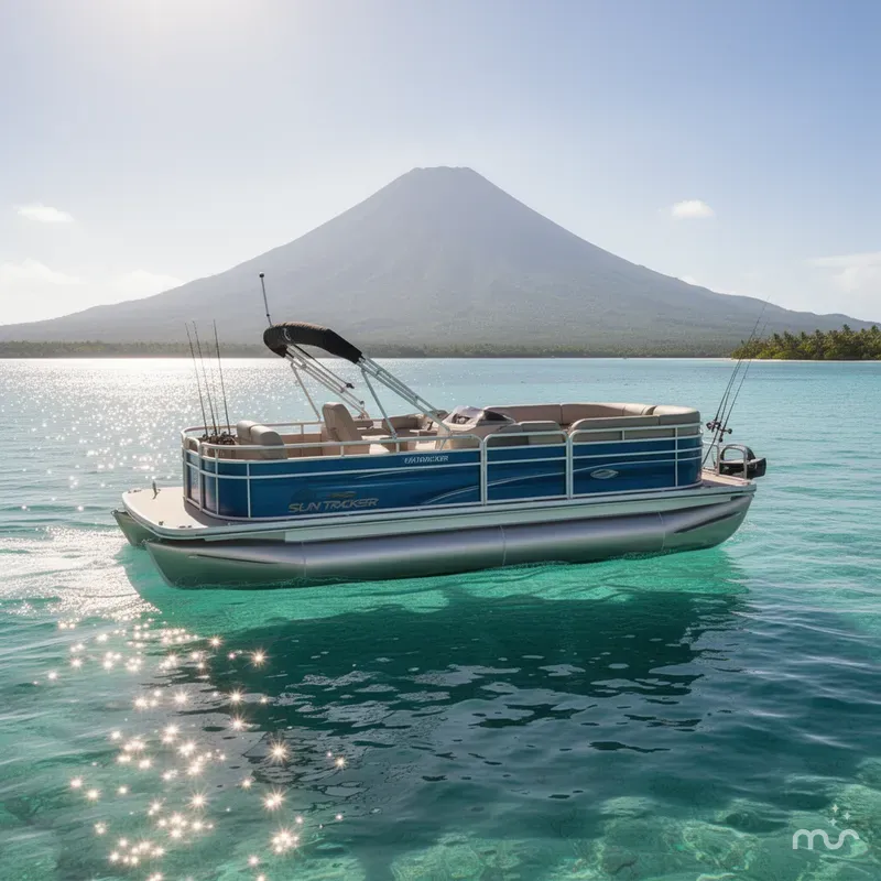 Slide: The Image of Sun Tracker Fishin' Barge 20 DLX 2026 - 4