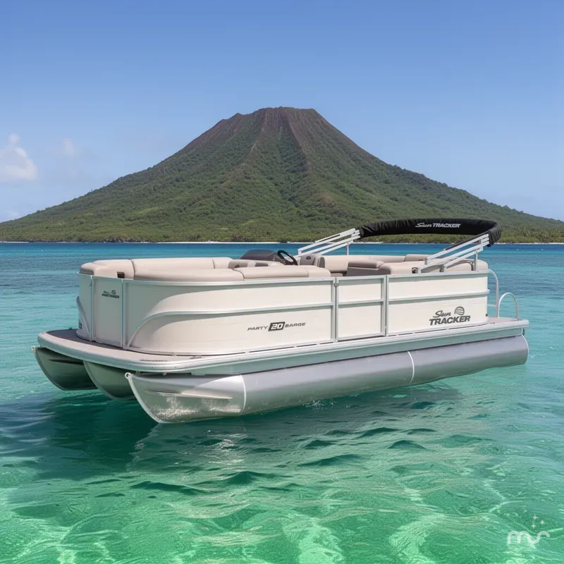 The Image of Sun Tracker Party Barge 20 DLX 2026 - 0
