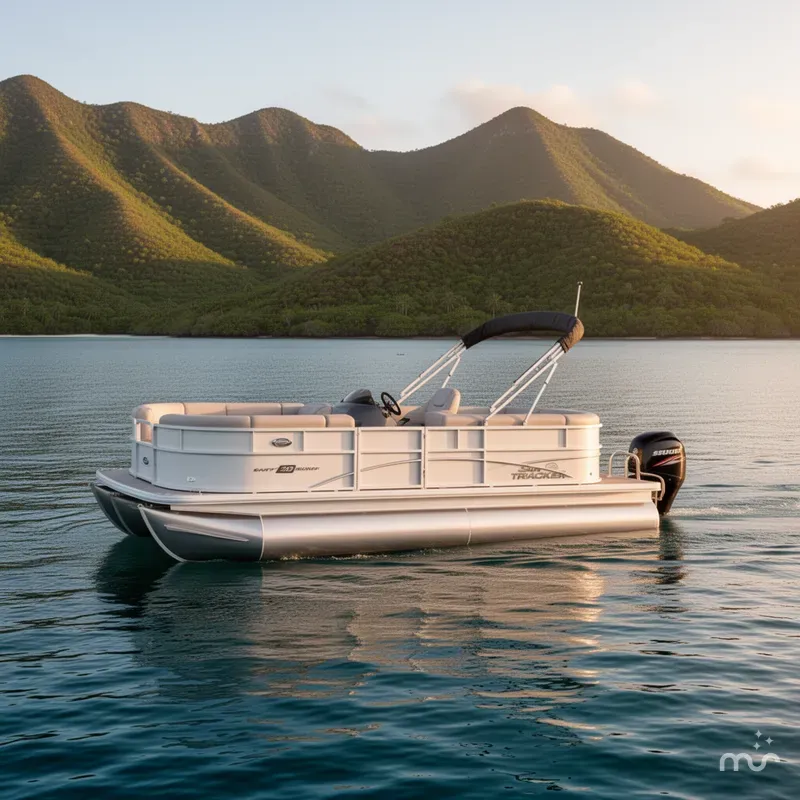 The Image of Sun Tracker Party Barge 20 DLX 2026 - 0