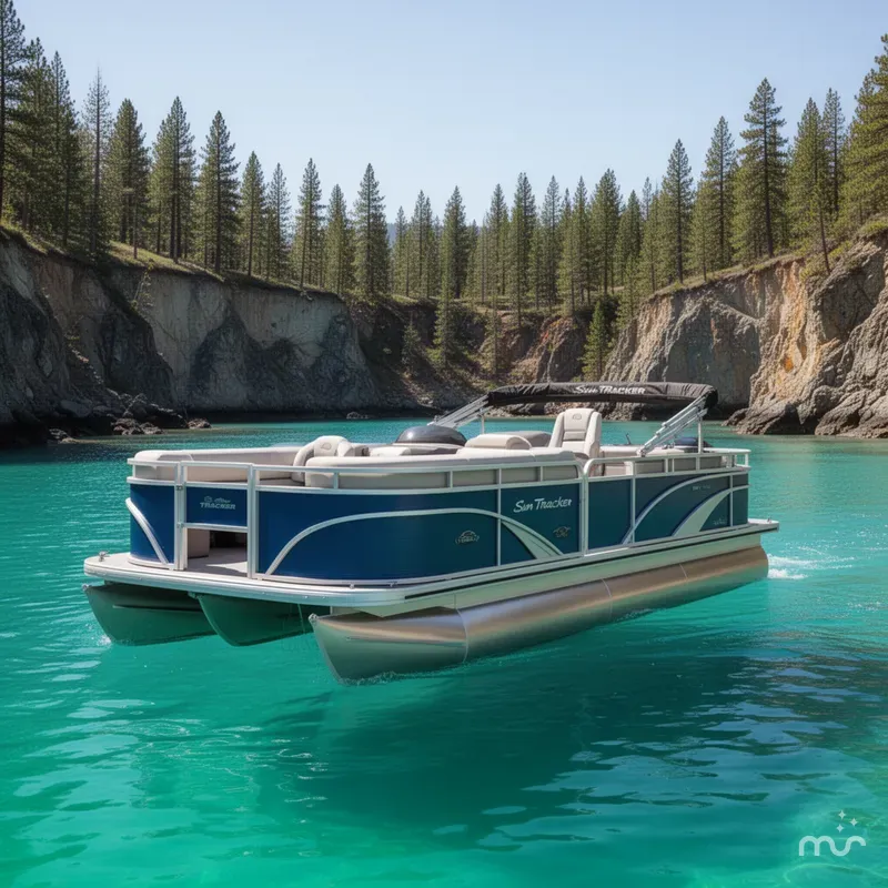 Slide: The Image of Sun Tracker Fishin' Barge 20 DLX 2026 - 3