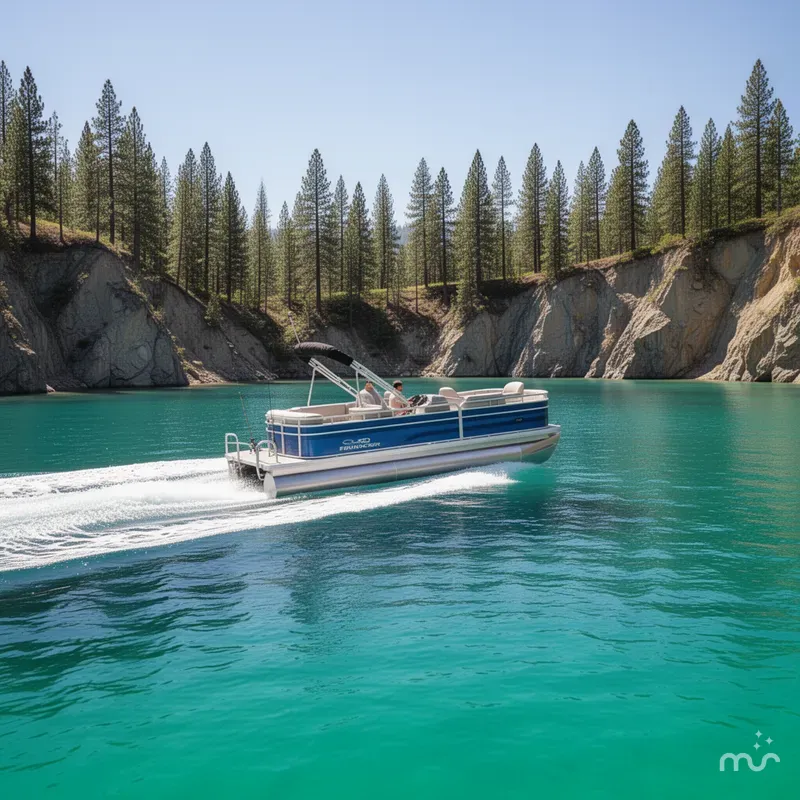 Slide: The Image of Sun Tracker Fishin' Barge 20 DLX 2026 - 4