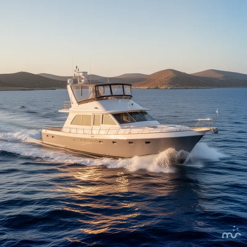 Slide: The Image of Jefferson 60' Marquessa Motor Yacht 1989 - 1