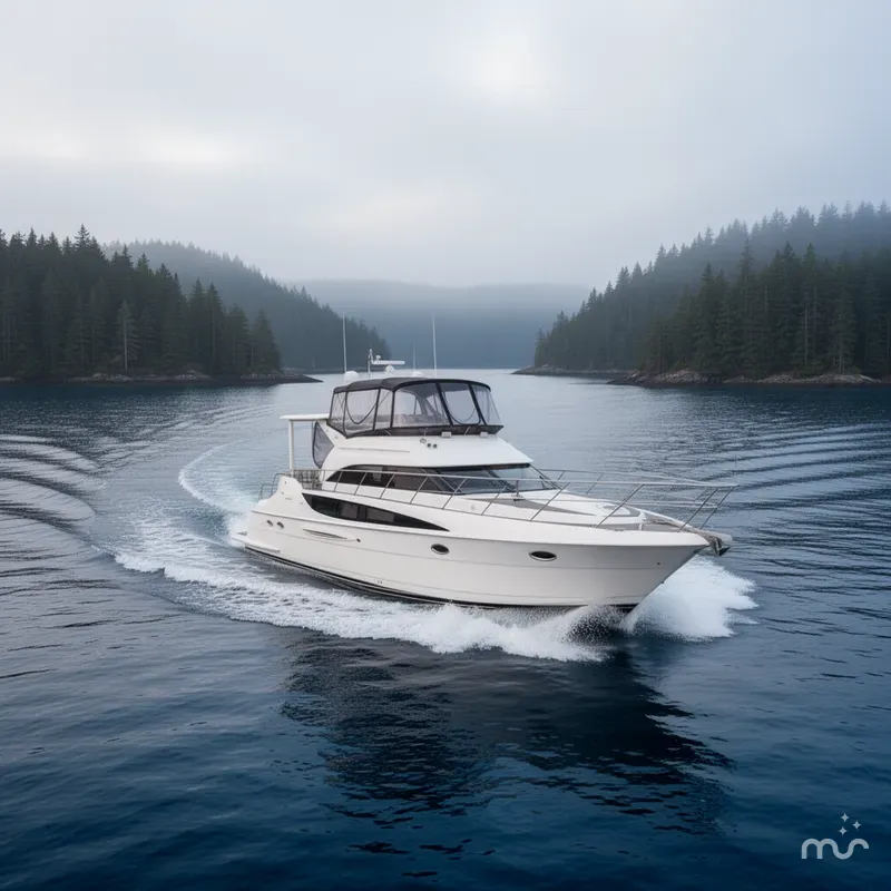 Slide: The Image of Meridian 459 Motoryacht 2004 - 2