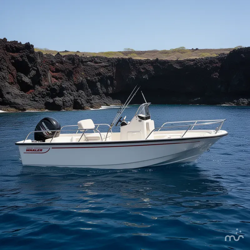 Slide: The Image of Boston Whaler 150 Montauk 2018 - 2