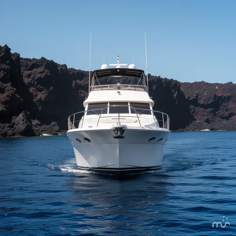 Slide: The Image of Meridian 490 Pilothouse 2008 - 3