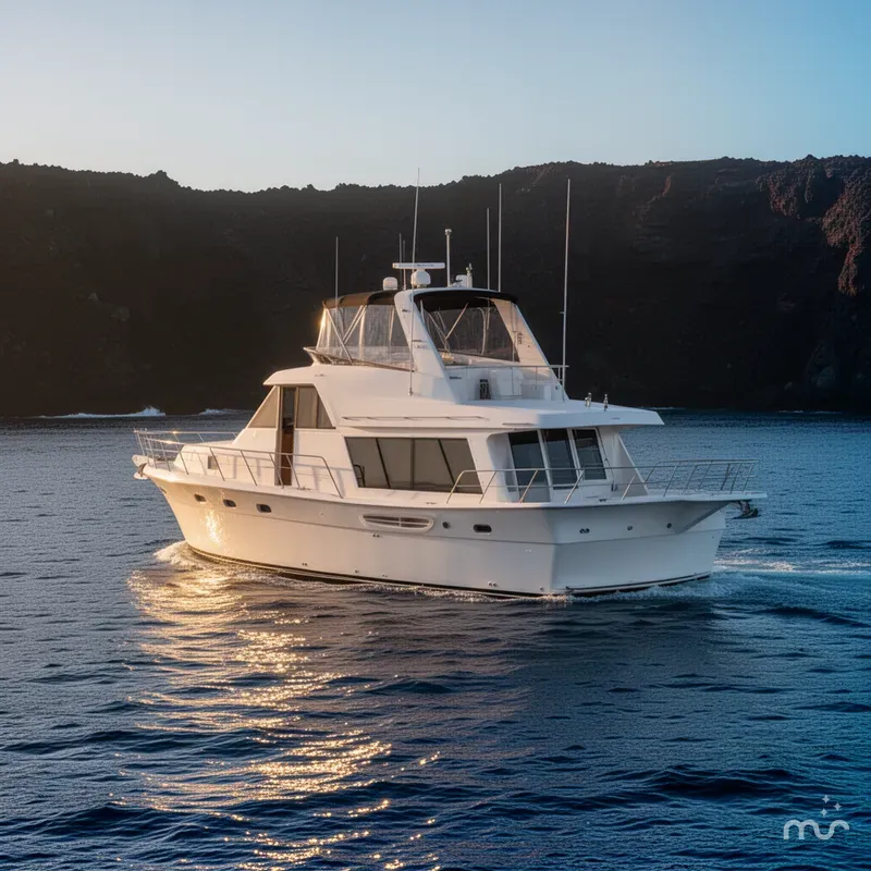 Slide: The Image of Meridian 490 Pilothouse 2008 - 4