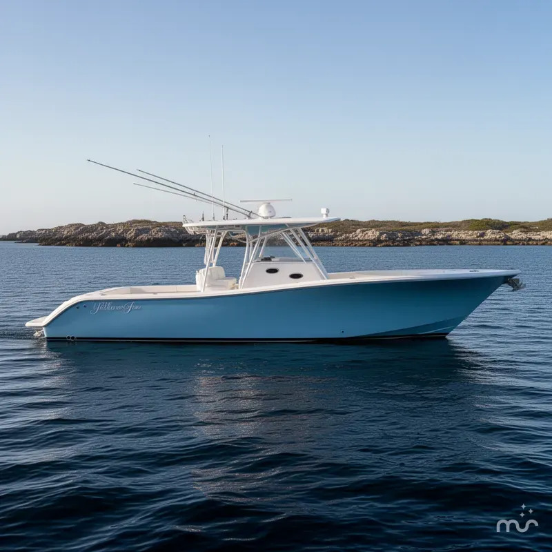 Slide: The Image of Yellowfin 42 Offshore 2009 - 2