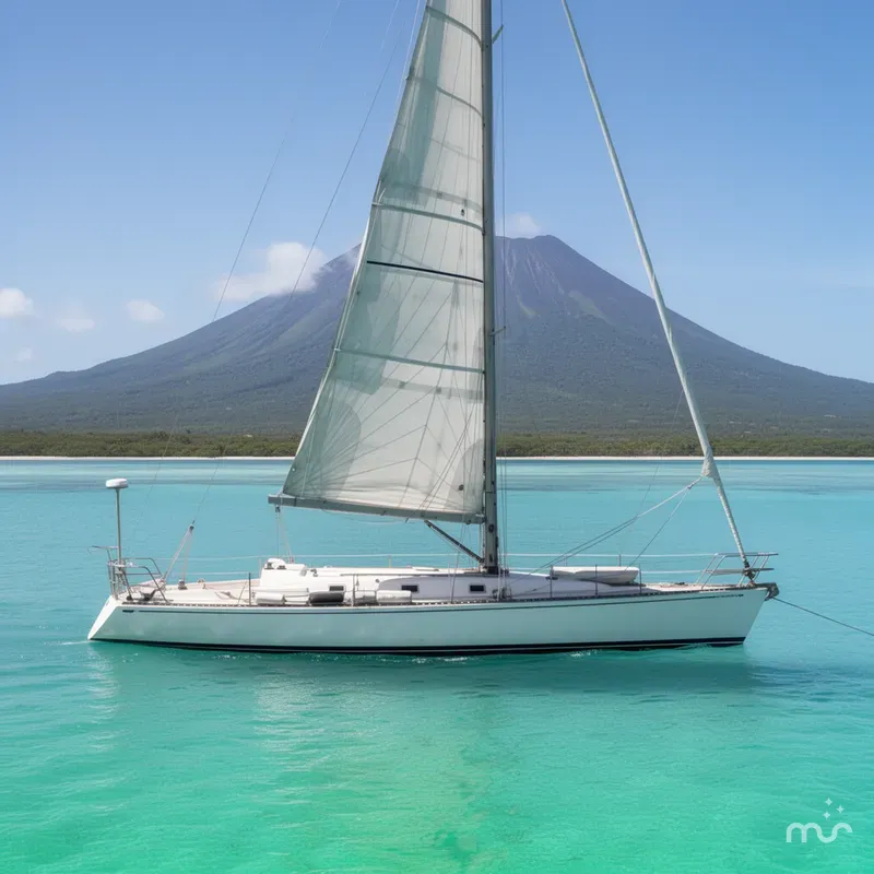 Slide: The Image of Bill Lee Yachts Santa Cruz 50 1986 - 2