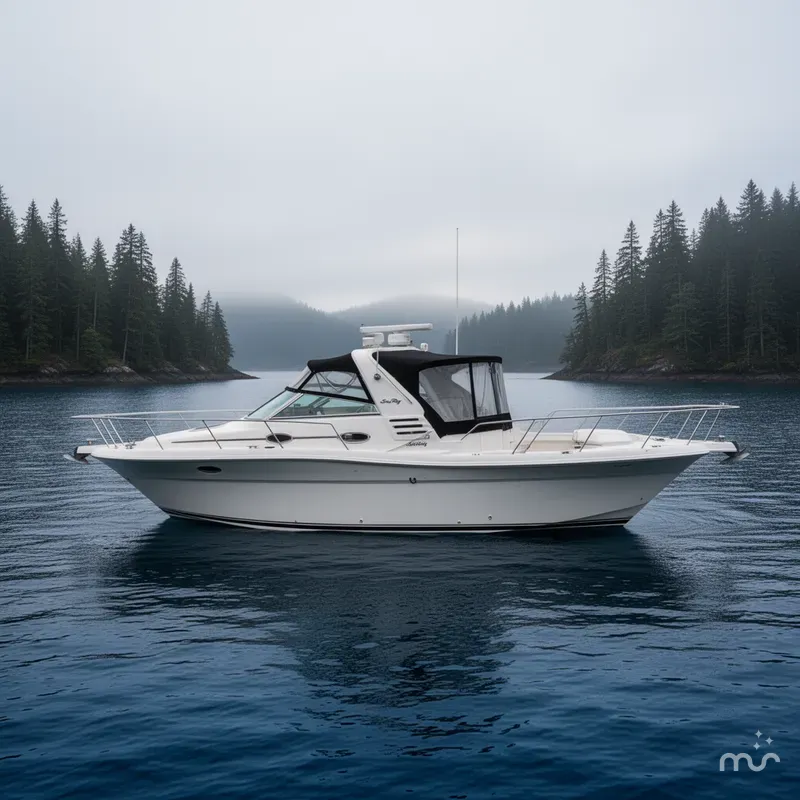 Slide: The Image of Sea Ray 330 Express 1998 - 2